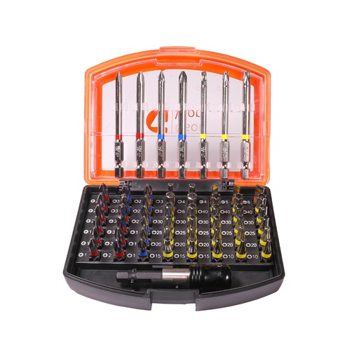 [508056] Color Bit Set 25 + 75 mm 56 pcs