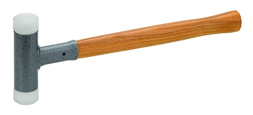 [01670032] Tagasilöögita nailonhaamer Ø 32 mm, 600g, Hickory varrega