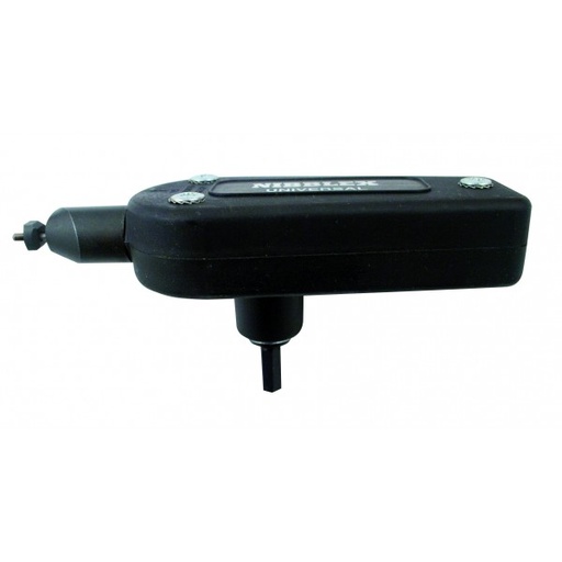 [017255] Adatinės skardos žirklės - priedas prie elektrinio gręžtuvo. Max  1,5mm, Inox 0,8mm, PVC 2mm.