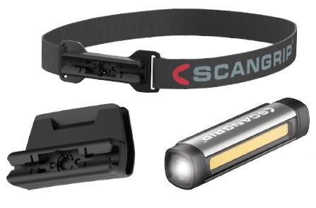 [03.5811] Flexible work light Scangrip FLEX WEAR KIT, 150lm, rechargeable, IP20