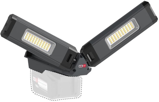 [03.6111C] Floodlight with tripod Scangrip DUO CONNECT, 2500lm, IP30