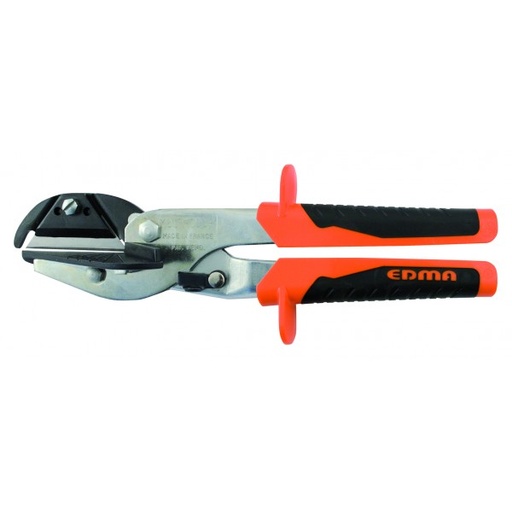 [070055] Mitre shear for plastic profile cutting at variable corners and angles