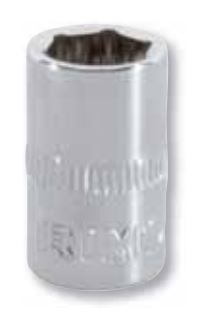 [101-12-1] Irimo sešstūra muciņa 12mm, 1/4", blisterī