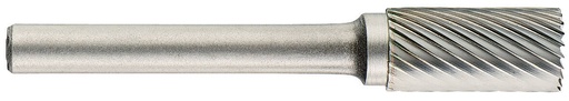 [10316211000] Carbide rotary burr for stainless and heat treated steels, cylindrical end cutting, Ø 10mm, shank 6mm