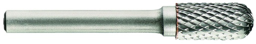 [10316521200] Pöördviil kõvasulamist, silindriline, ümara otsaga Ø 12 mm. Kinnitus 6 mm. Jaepakend