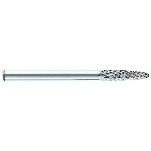 [10322310300] Kietmetalinė freza. Konusinė-užapvalinta forma.(Ø) 3 mm (plastikinė dėžutė)