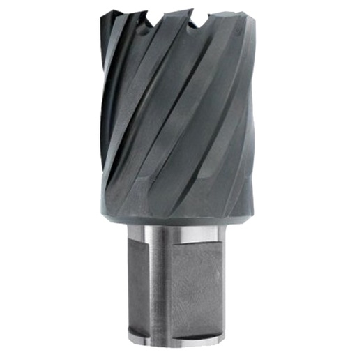 [10370011200] Gręžimo freza Tivoly su TiAlN danga Ø12X60x30 mm, HSS, trumpa serija. Montavimas Ø19 mm, Weldon