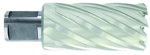 [10370612700] HSS Сore Drill  Ø27X80X50 mm, long series.  Weldon shank Ø19 mm. Bright, uncoated