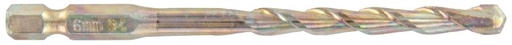 [10901620500] Kivipuur 5mm, 1/4" kuuskant sabaga