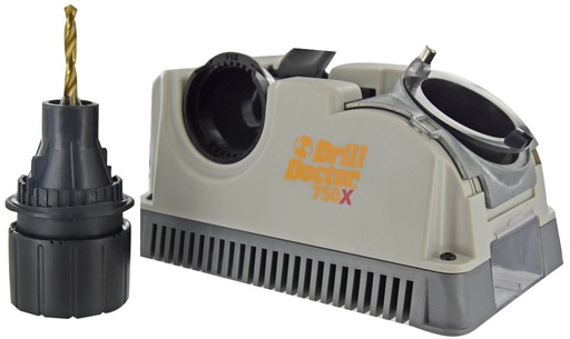 [1111177750M] Tivoly metāla un betona urbju asināšanas stends Drill Doctor 750X urbjiem no Ø2.5>19 mm, ar asināšanas leņķi 118⁰-135⁰