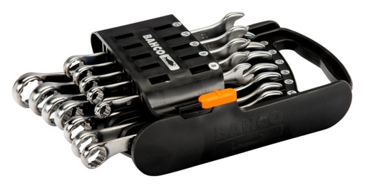 [111M/SH12] Combination wrenches 111M set 8-19mm 12 pcs in plastic holder