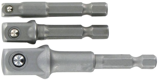 [11501320019] Adapterių rinkinys 3vnt SDS - 1/4" / 3/8" / 1/2"