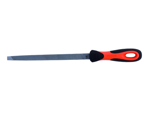 [1-170-08-2-2] Three square file 8" 200mm second cut with handle