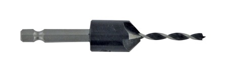 [11900620400] Wood drill & countersink bit Ø4mm, 1/4" HEX