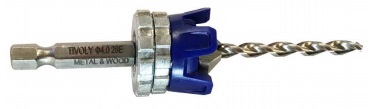 [11900720500] Metal and wood drill & countersink bit with depth stop Ø5mm, HEX shank