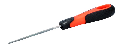 [1-230-04-1-2] Apaļā vīle 4" 100mm divkāršais rievojums , rievojuma tips 1