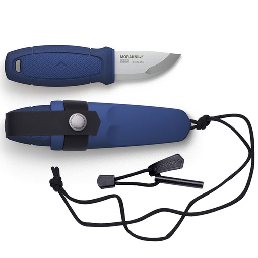 [12631] Matkanuga koos süütepulgaga Morakniv Eldris Fire starter komplekt, sinine