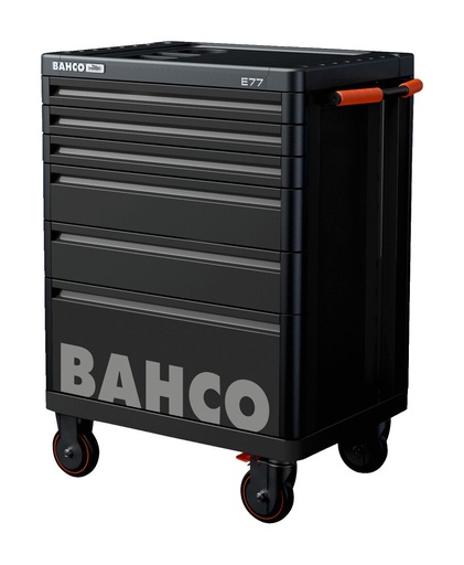 [1477K6BLACK] 6 dr trolley black premium