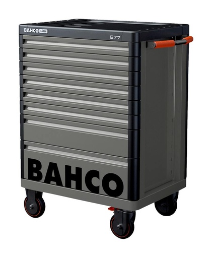 [1477K8GREY] Bahco premium įrankių vežimėlis su 8 skyriais, pilkas