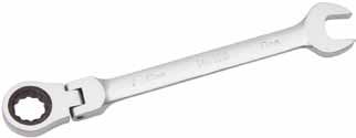 [19-12-1] Flex head ratcheting combination wrench 12mm Irimo blister