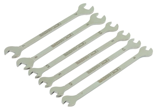 [1933M/6T] Open end wrench set