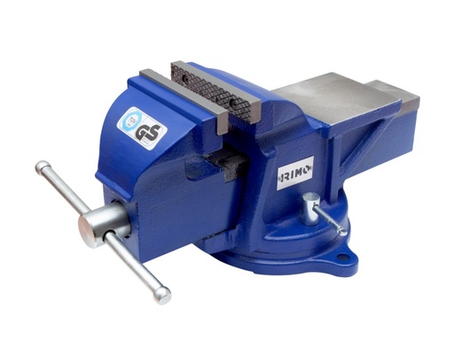 [207-150] Heavy duty square guide bench vise, 150mm wide jaws, max opening 150mm, 29,7kg Irimo