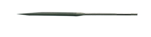 [2-304-18-0-0] Half round needle file 180mm bastard cut without handle