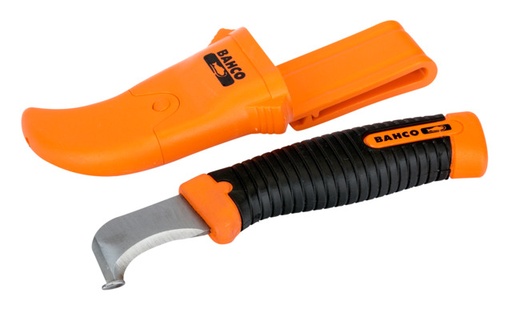 [2446-EL-HELP] Electrician knife with guide Bahco