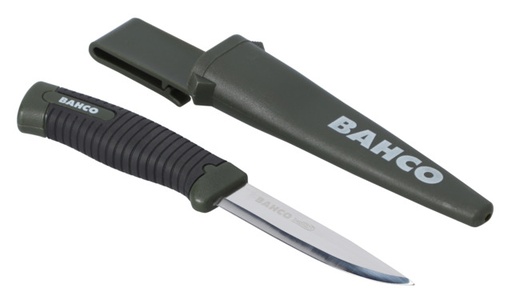 [2446-LAP] Knife Bahco, black/green, stainless steel