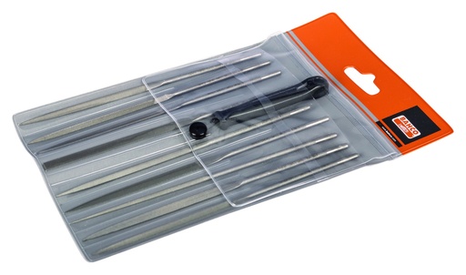 [2-471-16-1-0] Needle files set of 9pcs 6"/160-1