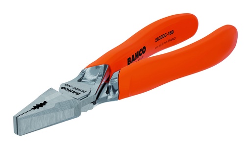 [2630DC-160IP] Reinforced Combination Pliers with Monomaterial Handles and Chrome Finish 160mm