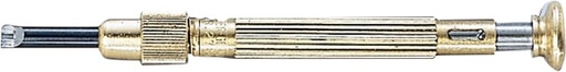 [2784-3.5] Kellassepa kruvikeeraja lapik 3,5mm messingist käepidemega