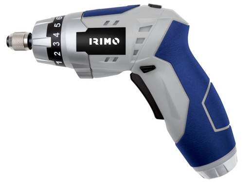 [3.6SDR] Cordless screwdriver 3,6V with 1300mAh Li-Ion battery 4x1/4” screwdriver bits included • 200RPM