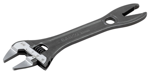 [31-T] Regulējama stellatslēga ar plāniem žokļiem un aligator tipa žokli 209mm max 32mm