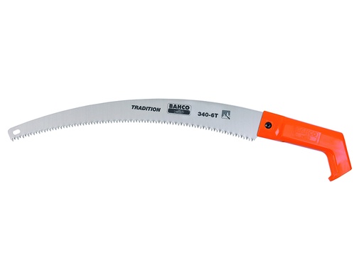 [340-6T] Zaru zāģis 360mm ar plastmasas rokturi , zāģēšanai ar roku vai izmantojams kātos (AP-3M , AP-5M , FP-3M) , asināms