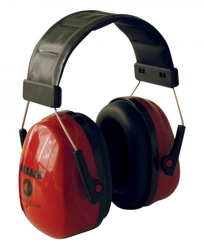 [37820000] Apsauginės ausinės M-Safe Sonora 2, SNR 30 dB(A), raudonos