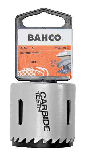 [3832-19-C] Holesaw Bahco with carbide teeth 19mm