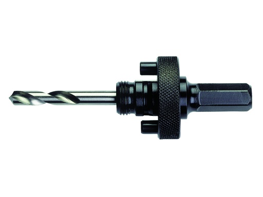 [3834-ARBR-11152QC] Holesaw arbor 32-210mm shank 11,1mm in cardboard box