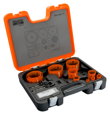 [3834-SET-77] Karūnų rinkinys 16-86mm 13 vnt