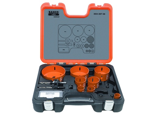 [3834-SET-86] Holesaw set 25-114mm