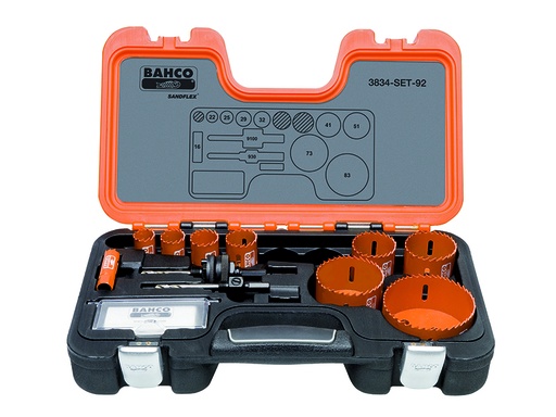 [3834-SET-92] Holesaw set