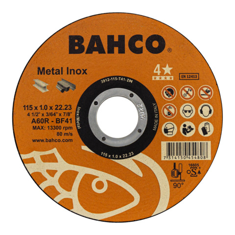 [3911-2301T41-IM] Cutting disc A30R INOX+Fe T41 230x1.9x22.23mm