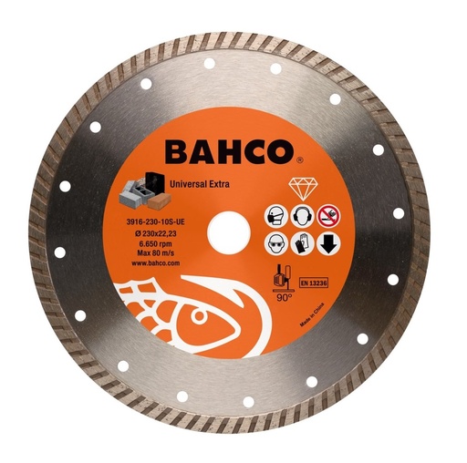 [3916-230-10S-UE] Teemantketas turbo 230x3.2x22.23mm