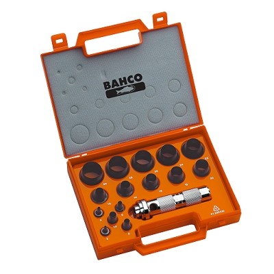 [400.003.030] Išmušėjų rinkinys 16 vnt. 3-30mm, Bahco