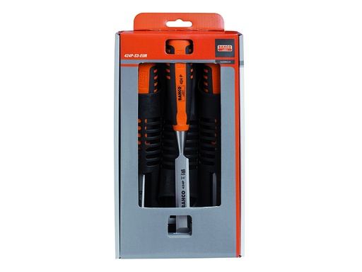 [424P-S3-EUR] Chisel set Bahco 424P 12-25mm 3pcs