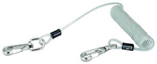 [439000001] Coiled lanyard up to 1,5m