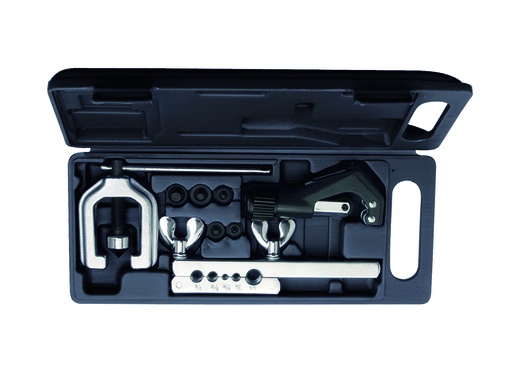 [4480/2-ZD] Tube cutter and tube flaring tool set 3/16",1/4",5/16",3/8",1/2"