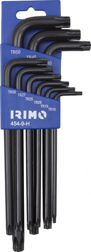 [454-9-H] Torx L-võtmete kmpl TR10-TR50 9 osa Irimo jaepakend