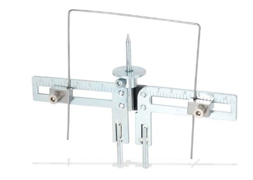 [466955] Adjustable blind hole cutter for Edma hot knife, 30-150mm