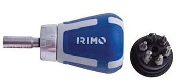 [475R-1/4-30] Irimo sprūdrata mini skrūvgriežu komplekts 110m, 12 uzgaļi - SL, PH, Torx, HEX, blisterī